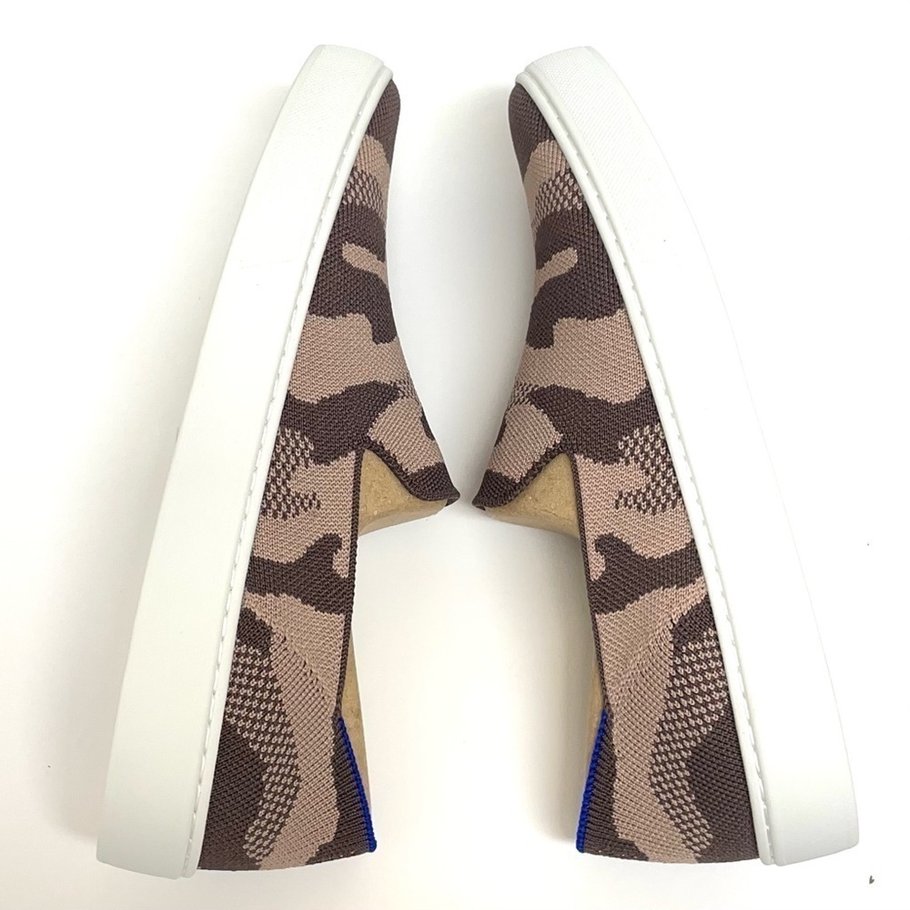 Rothy’s taupe camo slip on sneakers 7.5 new - Picture 8 of 16